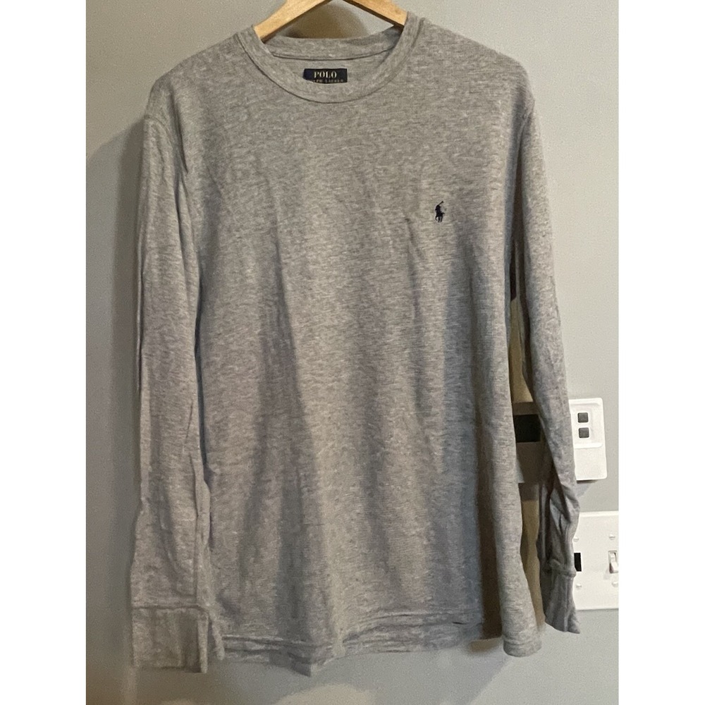 Polo Ralph Lauren Shirt Waffle Knit Thermal Sleep Loungewear XLarge